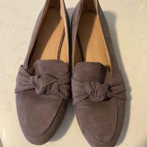 Suede loafers LOFT brand (size 8)